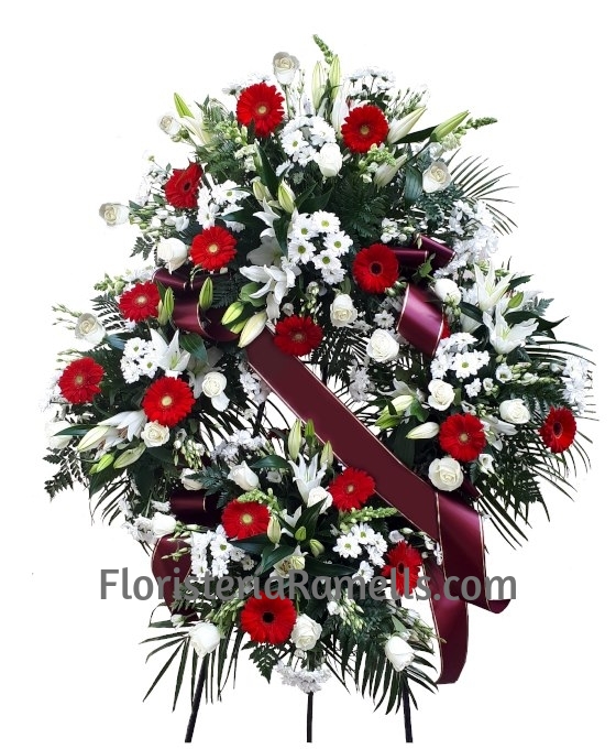 Corona Grande Flor Variada